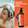 Natural Solution Shampoo with Organic Lavender Marula Oil Infused with Himalayan Pink Salt Soothing Moisturizing Daily C