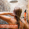 Natural Solution Organic Argan Oil Shampoo Refreshing Hydrating and Extra Nourishing Daily Care for All Hair Types 17 oz