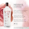 Bain de Terre Sweet Almond Oil Long Healthy Conditioner Strength Protection for Weak Damaged Hair with Argan Monoi Oils