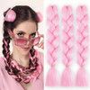 Ombre Braiding hair synthetic Crochet braids twist 24inch 5pcslot 100g Ombre two three tone Jumbo braid hair extensions