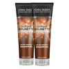 John Frieda Brilliant Brunette Color Boosting Shampoo Enhances and Protects MultiDimensional Tones With Sweet Almond Oil