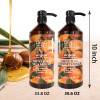 Dead Sea Collection Shampoo with Keratin Hydrating Softening Hair Products with Dead Sea Minerals for All Hair Types 338
