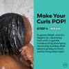 CurlMix Wash Go Shampoo for Curly Hair Deep Cleansing Shampoo Removes Buildup FragranceFree