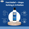 OVANTE Folliculitis Shampoo for Itchy Scalp Flakes Dandruff Tea Tree Scalp Cleanser for Oily Dry or Sensitive Scalp Soot