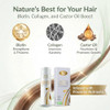 VITAMINS hair cosmetics Keratin Shampoo Sulfate Free Hair Treatment for Dry Damaged Hair Biotin and Collagen Shampoo wit