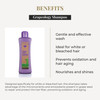 SALERM Shampoo for White or Bleached Hair Grapeology Biokera Natura Shampoo 300 ml With Grape Seed Oil Nourishes and Hyd