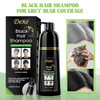 Vedora Instant Black Hair Shampoo 400ml SemiPermanent DeXe black Hair Dye shampoo for Natural Hair Lasts 30 Days Fast Ac