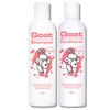 Goat Milk Soap Moisturizing Shampoo Conditioner Value Pack Sulfate Paraben and Petrochemical Free Shampoo and Conditione