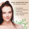 Wild Naturals Eczema Psoriasis Shampoo AntiDandruff Relief for Dry Itchy Scalp Hypoallergenic FragranceFree Formula for