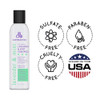 AWEGANICS Lavender Mint Hair Shampoo Inspiring Natural Aromatherapy Invigorating Purple Shampoos Hydrating Cleansing Moi