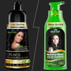 Herbishh Hair Color Shampoo for Gray Hair Natural Hair Dye Shampoo Colors Hair in Minutes Lasts Up To 34 Weeks 500ML 3In