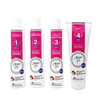 CARSON LIFE 4 Stage Hair Care System Kit For Curly Hair Shampoo Conditioner Leave In Conditioner Curly Hair Mask Paraben