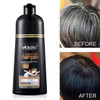 Maani MOKERU Professional Argan COCONUT Oil Hair Dye Color Shampoo 500 ML Instant Fast Acting Long Lasting for Gray Magi