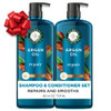 Herbal Essences Argan Oil Repair Shampoo Conditioner Set Moisturizes Smoothes ParabenFree ColorSafe pHBalanced Citrus Sc