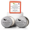 liv Nature Shampoo Bar and Conditioner Set with Travel Case Volume and Moisture for Dry Hair Orange Ylang Ylang Argan Oi