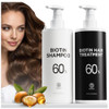 Hair Growth Biotin Shampoo and Conditioner Set Onion AntiLoss Volumizing Moisturizing Treatment for Soft Shine Hair Rose