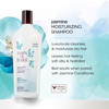Bain de Terre Jasmine Moisturizing Shampoo Luxurious Hydration for Dry Hair with Argan Monoi Oils ParabenFree ColorSafe