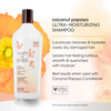 Bain de Terre Coconut Papaya Ultra Hydrating Shampoo Moisture Quench for Dry Damaged Hair with Argan Monoi Oils ParabenF