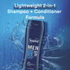 Suave Men 2 in 1 Shampoo and Conditioner Ocean Charge 126 oz Pack of 6