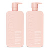 MONDAY HAIRCARE Smooth Shampoo Conditioner Bathroom Set 2 Count 27 oz Each For Frizzy Coarse Curly Hair Made with Coconu