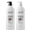 Kerasys Hair Clinic Protein Care System for Thin Limp Hair Rosehip Oil REVITALIZING 202 fl oz 600 ml Shampoo Conditioner