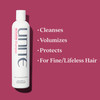 UNITE Hair BOOSTA Shampoo Volumizing SulfateFree Shampoo for Fine Limp Hair Adds Volume Body Shine Safe for Extensions V