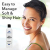 FRAGFRE 2 in 1 Shampoo and Conditioner 12 oz 2Pack Gift Set Fragrance Free Conditioning Shampoo for Short to Medium Hair