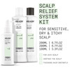Nioxin Scalp Relief System Kit For Sensitive Itchy Scalp Made with Aloe Vera and Vitamin E Trial Size