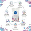 Cleanlife Products NoRinse Shampoo Cap 10 Pack Waterless Rinseless Hair Washing and Conditioning Shower Caps for Bathing