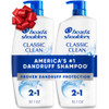 Head Shoulders AntiDandruff Shampoo and Conditioner with 1 Pyrithione Zinc Classic Clean 2in1 Twin Pack Fresh Scent Flak