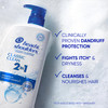 Head Shoulders AntiDandruff Shampoo and Conditioner with 1 Pyrithione Zinc Classic Clean 2in1 Twin Pack Fresh Scent Flak