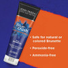 John Frieda Blue Crush Blue Shampoo for Brunettes Crush Brassy Hair Tones for Brunettes 83 oz 2 Pack