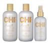 Chi Keratin Reconstructing Shampoo Conditioner 12oz plus Leavein Conditioner 6oz Bundle