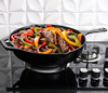 Utopia Kitchen Cast Iron Skillets 12 Inch Chefs Pan PreSeasoned Frying Pan Stovetop Oven Campfire and Grill Large Skille