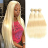 Blonde Human Hair Bundles Sew in Hair Extensions Real Human Hair 613 Blonde Weft Hair Weave Bundles Weft Hair Extensions