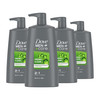DOVE MEN CARE 2in1 Shampoo and Conditioner Fresh and Clean 4 Count Nourishes and Invigorates Helps Strengthen Hair 254 o
