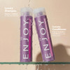 Enjoy Luxury Shampoo Conditioner Eliminates Frizz Cleansing Moisturizing Smoothing Sulfate Free For Thick Coarse or Curl