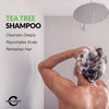 Challenger Tea Tree Shampoo Mens Shower Product For Itchy Dry Scalp Removes Dirt Oils Sulfate Free Argan Oil Biotin Kera