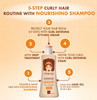 ETNIKER Nourishing Shampoo for Curly Wavy Hair Hydrates Softens Restores Moisture Coconut Shea Butter Formula SulfateFre