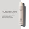 PREVIA Smoothing Taming Shampoo AntiFrizz Shampoo with Almond Extract Vegan Sulfate Free Hydrating Formula for Smooth Ma