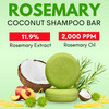 Rosemary Shampoo and Conditioner Bar Set 3 Hair Growth Regrowth and Anti Hair Loss Natural Solid Shampoo Bars for Women