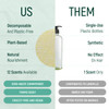 BAMBOEARTH Solid Shampoo Bar And Conditioner Effect Hair Soap 100 Organic Shampoo Bars For Hair With All Natural Plant B