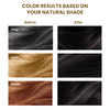 BELEZALIB Black Hair Dye Shampoo for Gray Hair SemiPermanent Hair Color Shampoo for Women and Men Simple to Use and Last