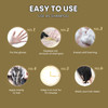 BELEZALIB Black Hair Dye Shampoo for Gray Hair SemiPermanent Hair Color Shampoo for Women and Men Simple to Use and Last