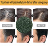 Whycalon Dark Shampoo Bar 3PCS Gray Hair Reverse Hair Darkening for Men Women