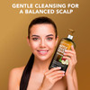Majestic Pure Apple Cider Vinegar Shampoo Restores Shine Reduces Itchy Scalp Dandruff Frizz Sulfate Free for All Hair Ty
