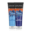 John Frieda Blue Crush Shampoo and Conditioner Set for Brunettes Nourishes ColorTreated and Natural Hair Blue Pigments f