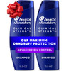 Head Shoulders AntiDandruff Shampoo with 1 Selenium Sulfide Clinical Strength Advanced Oil Control Twin Pack Seborrheic