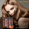 Nuspa Moroccan Argan Oil Hair Care Set Sulfate Free for Damaged Dry Frizzy Color Safe Keratin Treated Hair with Long Las