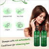 Peppermint Oil Shampoo and Conditioner Set for Hair Growth and Thickening For Thinning Hair and Hair Loss Treatments for